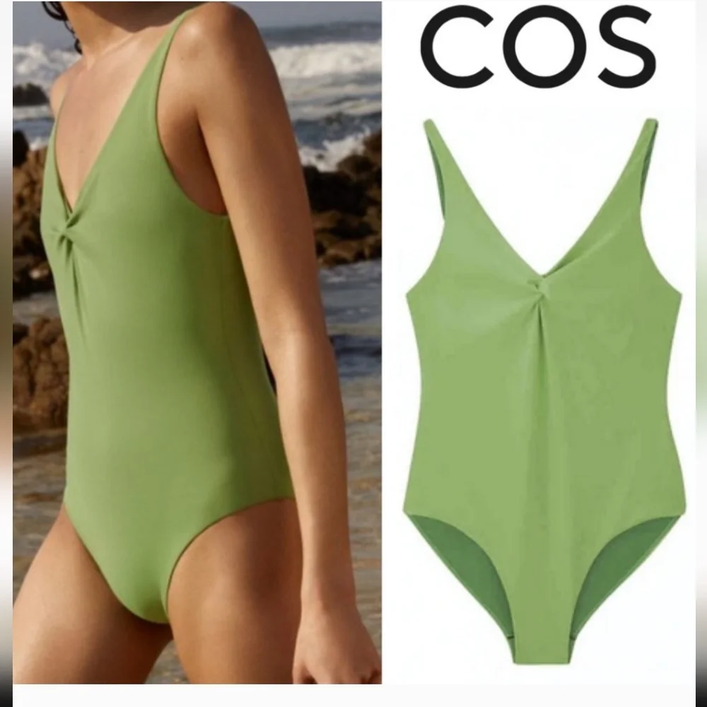 🆕 COS Green One-Piece Swimsuit